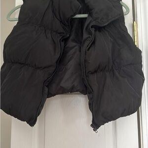 Black Puffer Vest